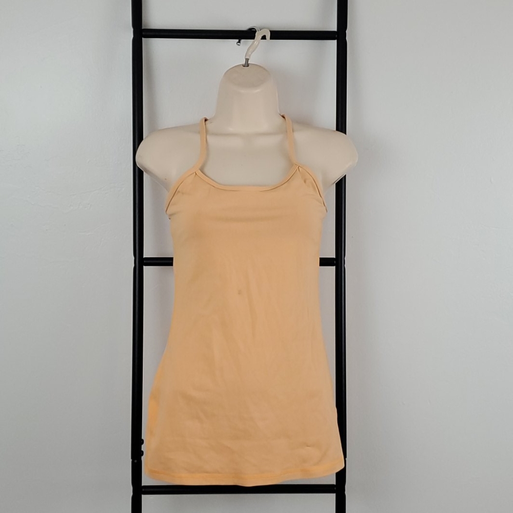 Lululemon athletica orange tank top women’s size 4
